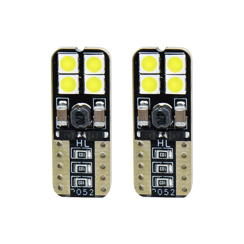 T10 8 LED CANBUS 12-24V