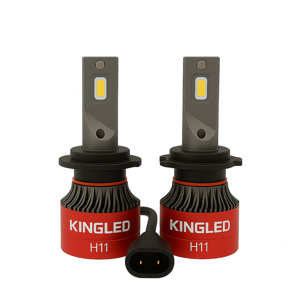 King LED V20 55W Non-CANBUS CSP 3570 LED Headlight – 6000 Lumens - H11