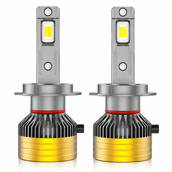 🔦 V8 Dual-Colour LED Headlight Bulb – 10000 Lumens-H7