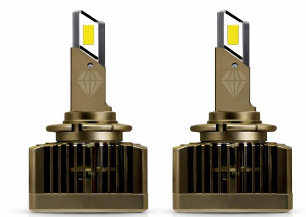 D5S Xenon to LED Headlight 55W 10000 Lumens Set