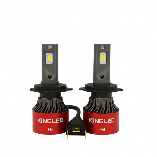 King LED V20 55W Non-CANBUS LED Headlight – 6000 Lumens- H4