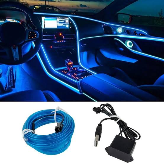2.5m Soft Line interior strip -BLUE