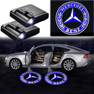 Mercedes Door logo set of Two