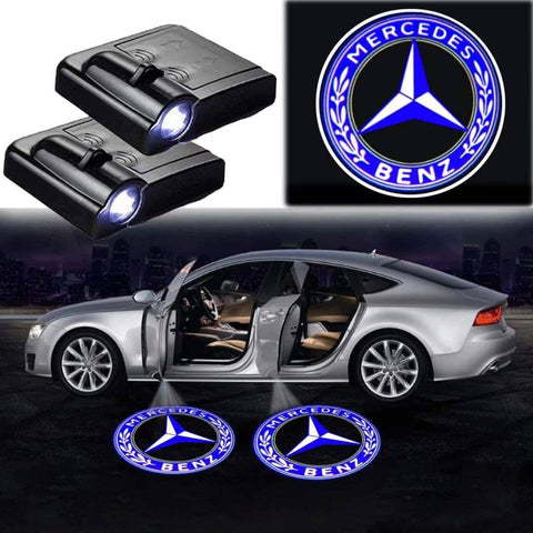 Mercedes Door logo set of Two