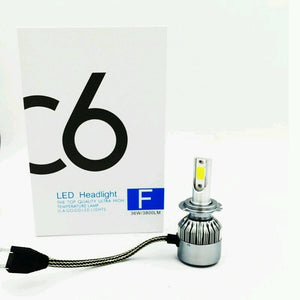 C6 36w 9006 led set