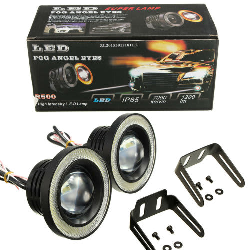 Universal Angel Eye Led Fog Light 76mm / 3 Inches